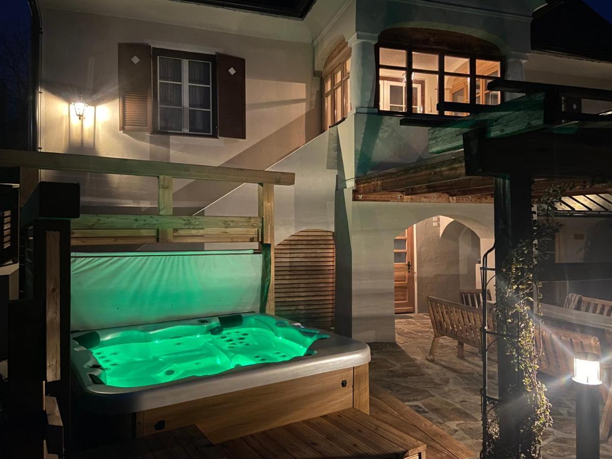 Das "Ferienhaus Eibiswald" Landhaus Refugium Im Schilcherland - Sauna Und Spa エクステリア 写真