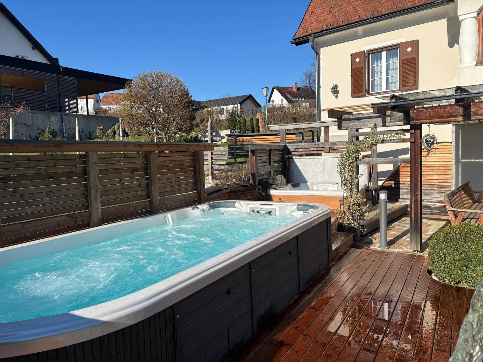 Das "Ferienhaus Eibiswald" Landhaus Refugium Im Schilcherland - Sauna Und Spa エクステリア 写真
